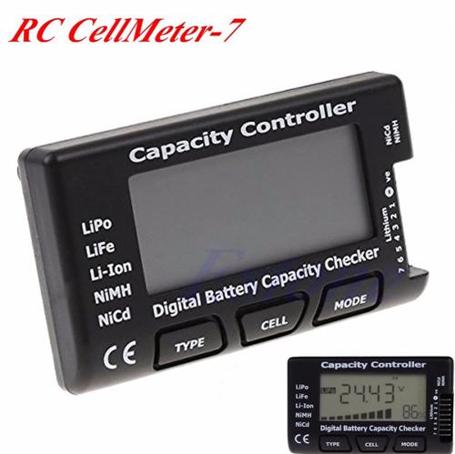 CellMeter-7 Digital Battery Capacity Checker LiPo LiFe Li-ion NiMH Nicd
